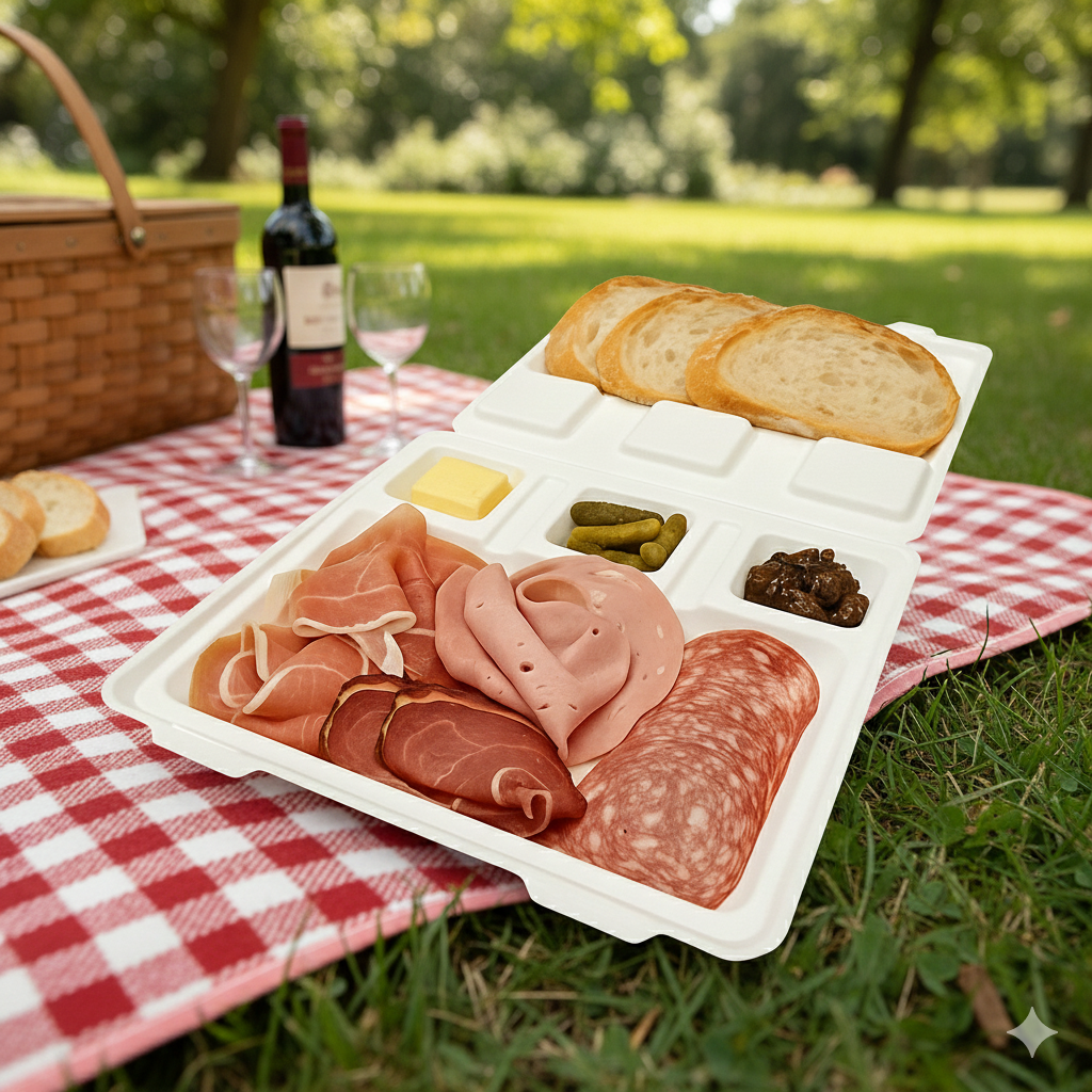 Exemple d'utilisation de la boite Warrior - Plateau charcuterie